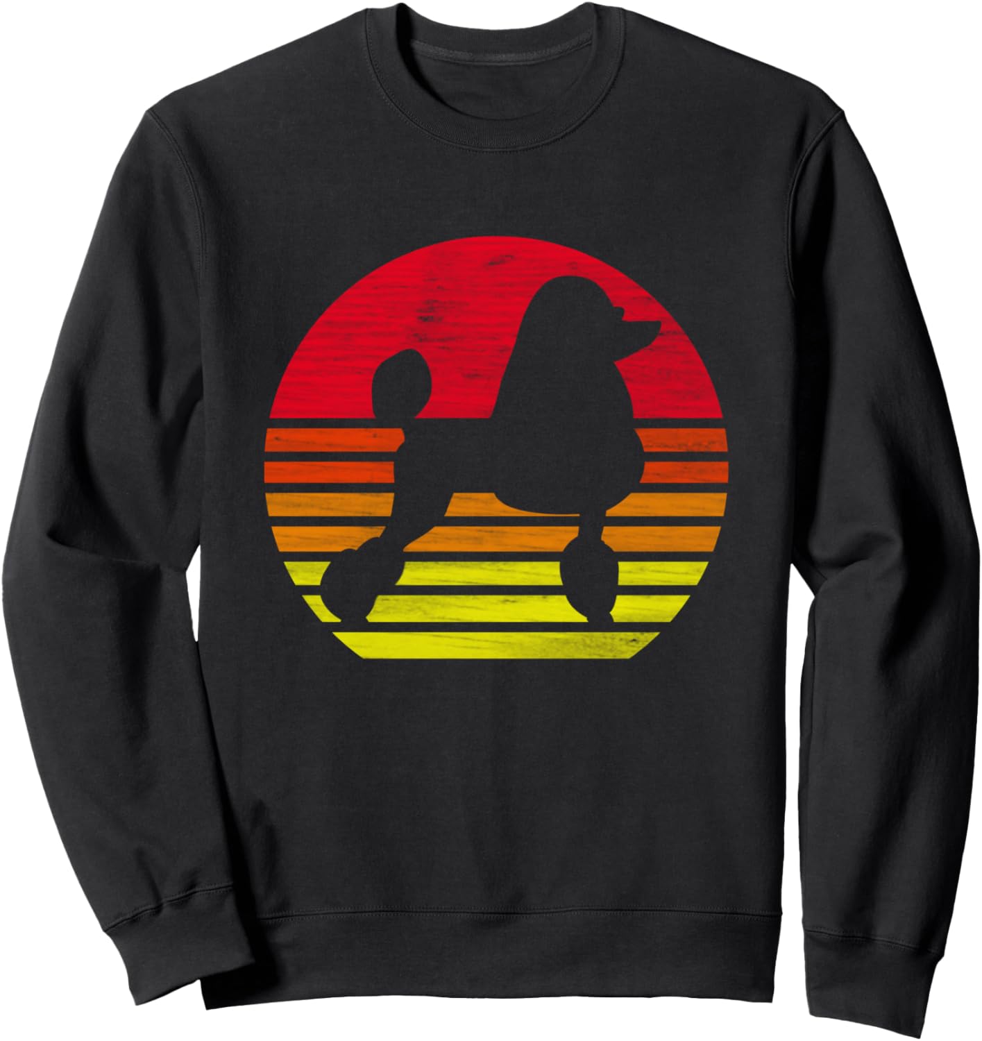 Ретро-толстовка с силуэтом пуделя Gifts For Poodle Owners, черный
Ретро-толстовка с силуэтом пуделя Gifts For Poodle Owners, черный