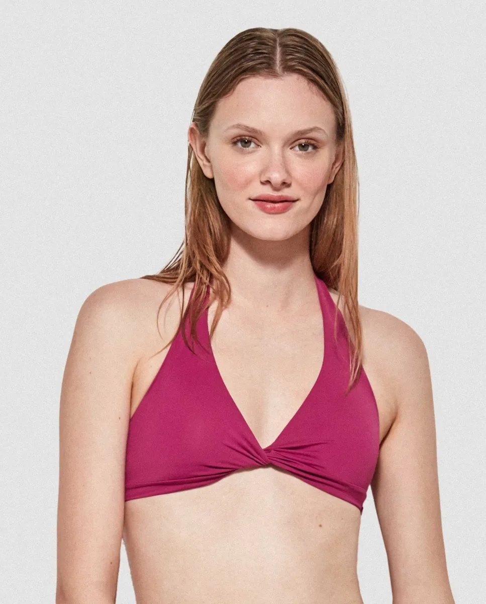 Верх бикини без косточек и со съемной пеной Gisela, пурпурный
Верх бикини без косточек и со съемной пеной Gisela, пурпурный