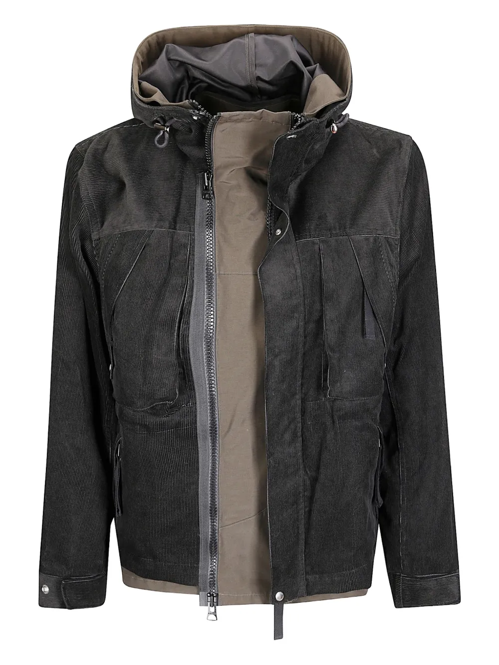 Куртка Corduroy hooded blouson SACAI, черный
Куртка Corduroy hooded blouson SACAI, черный