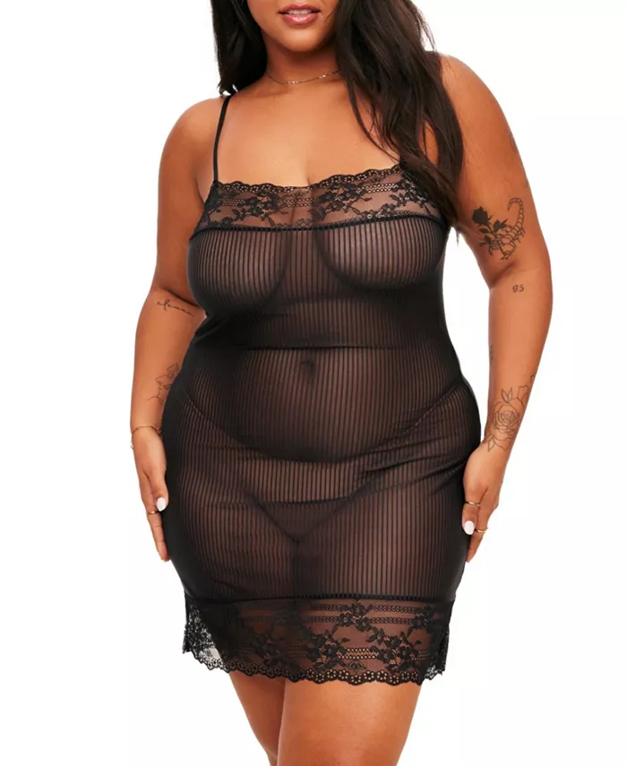 Женское белье плюс-сайз облегающее комбидресс Jeanne Adore Me, черный
Женское белье плюс-сайз облегающее комбидресс Jeanne Adore Me, черный