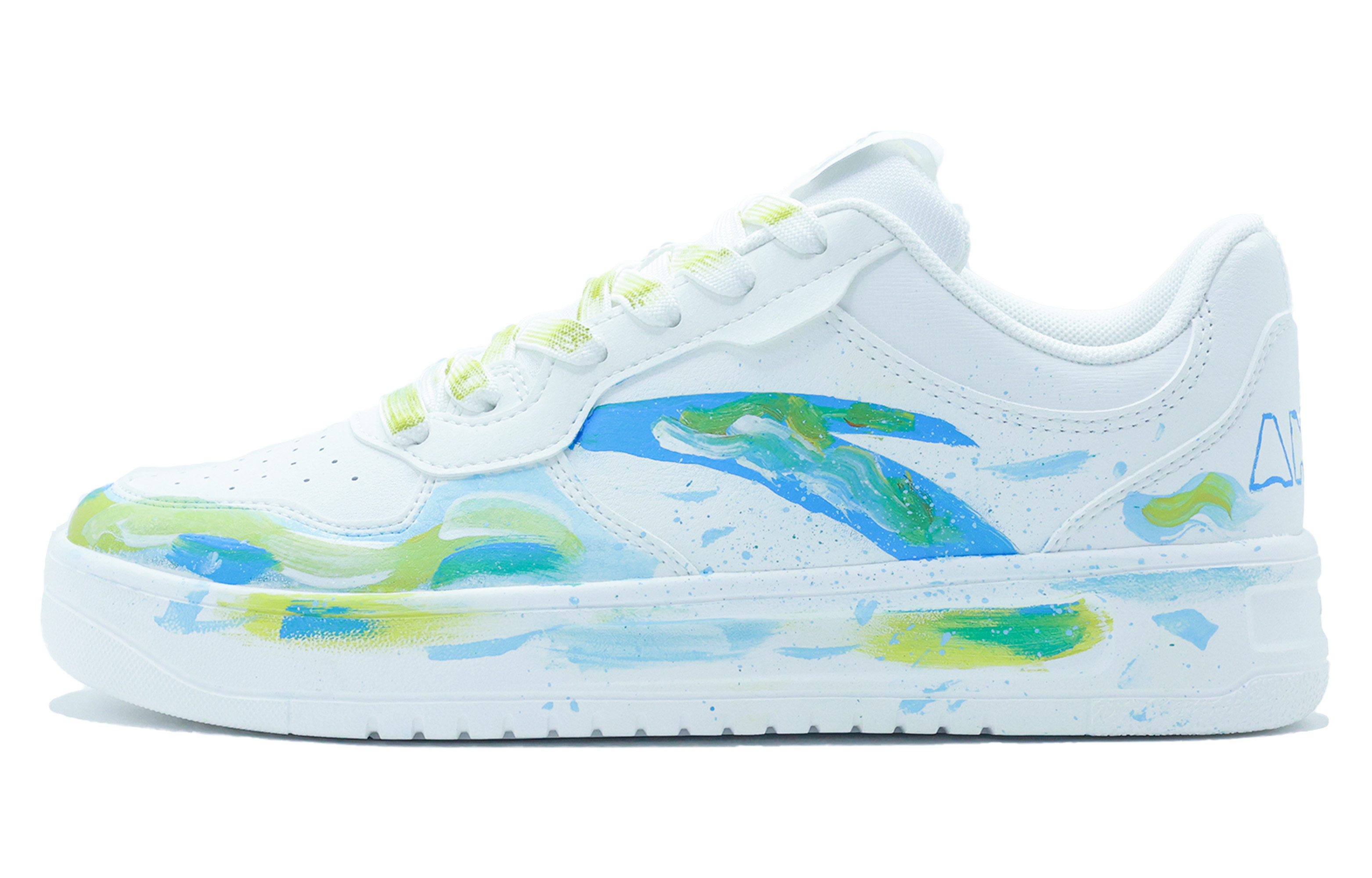 ANTA Кроссовки для скейтбординга с противоскользящей амортизацией, низкие, мужские, белые, зеленые, синие
ANTA Кроссовки для скейтбординга с противоскользящей амортизацией, низкие, мужские, белые, зеленые, синие