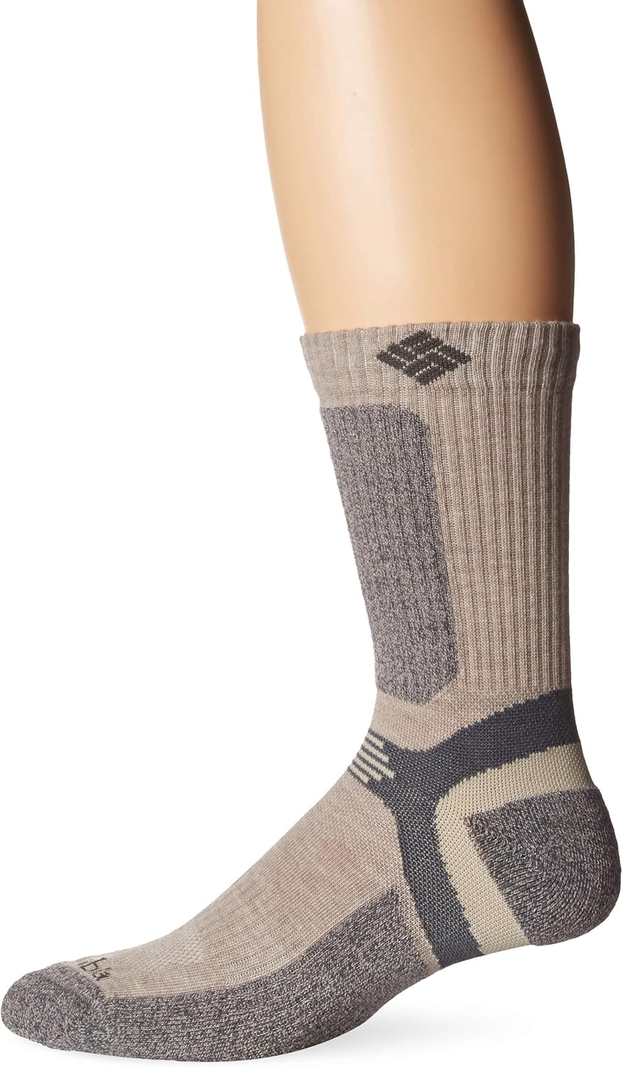 Columbia мужские премиальные походные носки 1 пара, Khaki1
Columbia мужские премиальные походные носки 1 пара, Khaki1