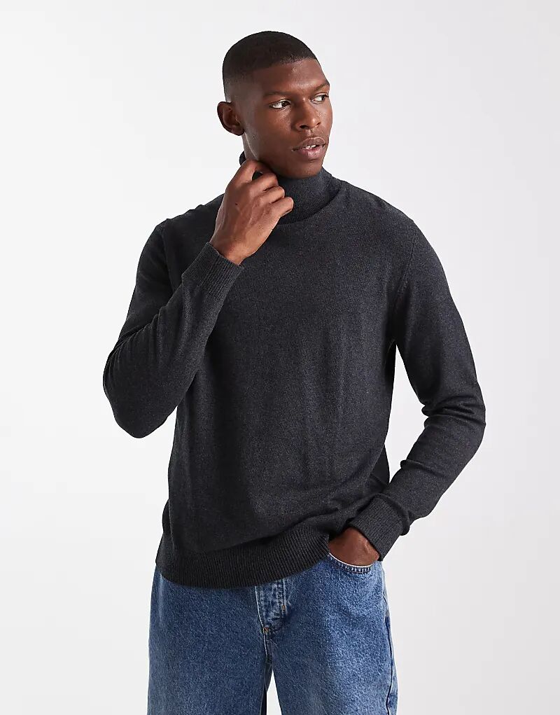 Водолазка JJ Rebel темно-серого цвета
Водолазка JJ Rebel темно-серого цвета