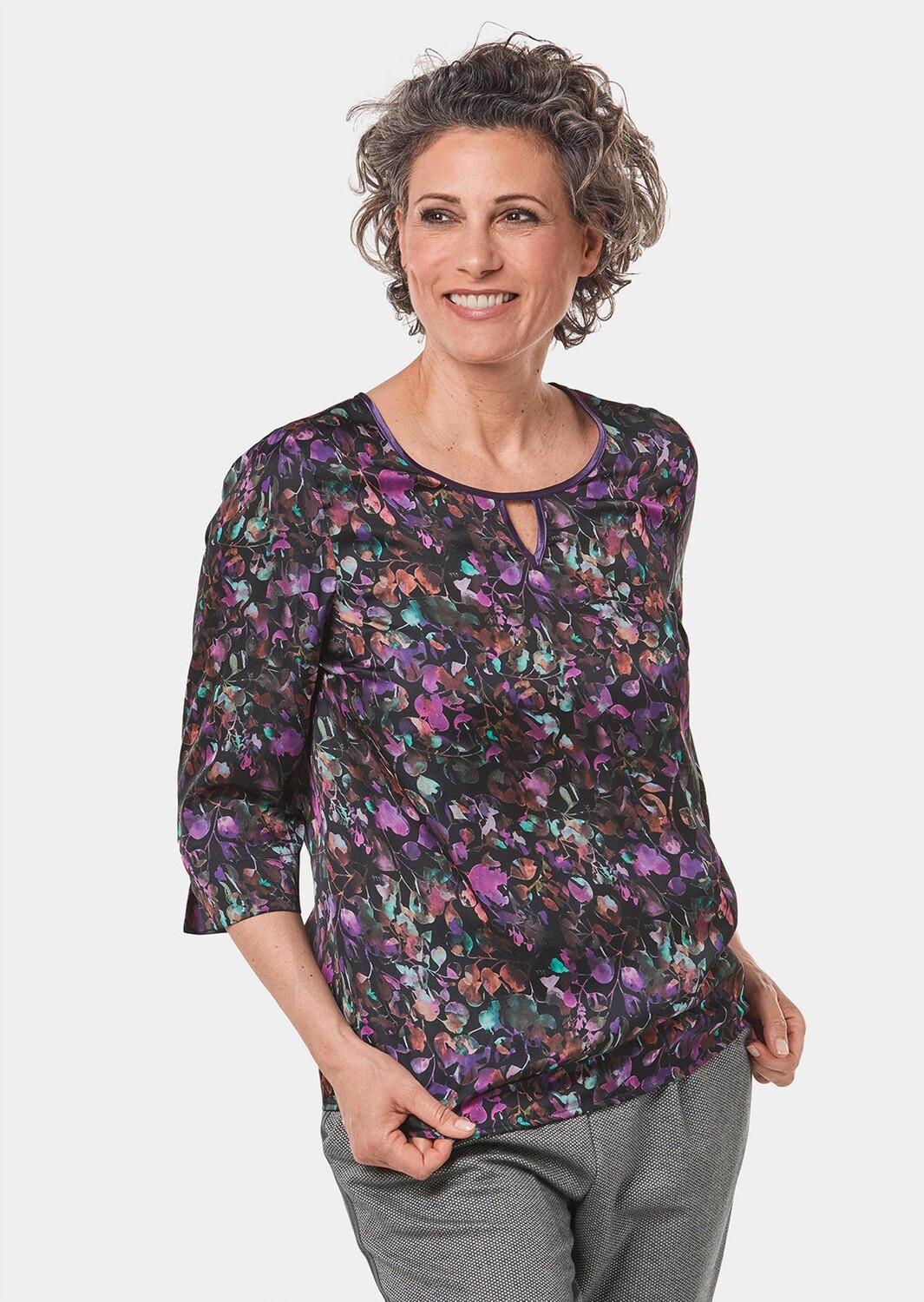 Блуза GOLDNER Druck, черный
Блуза GOLDNER Druck, черный