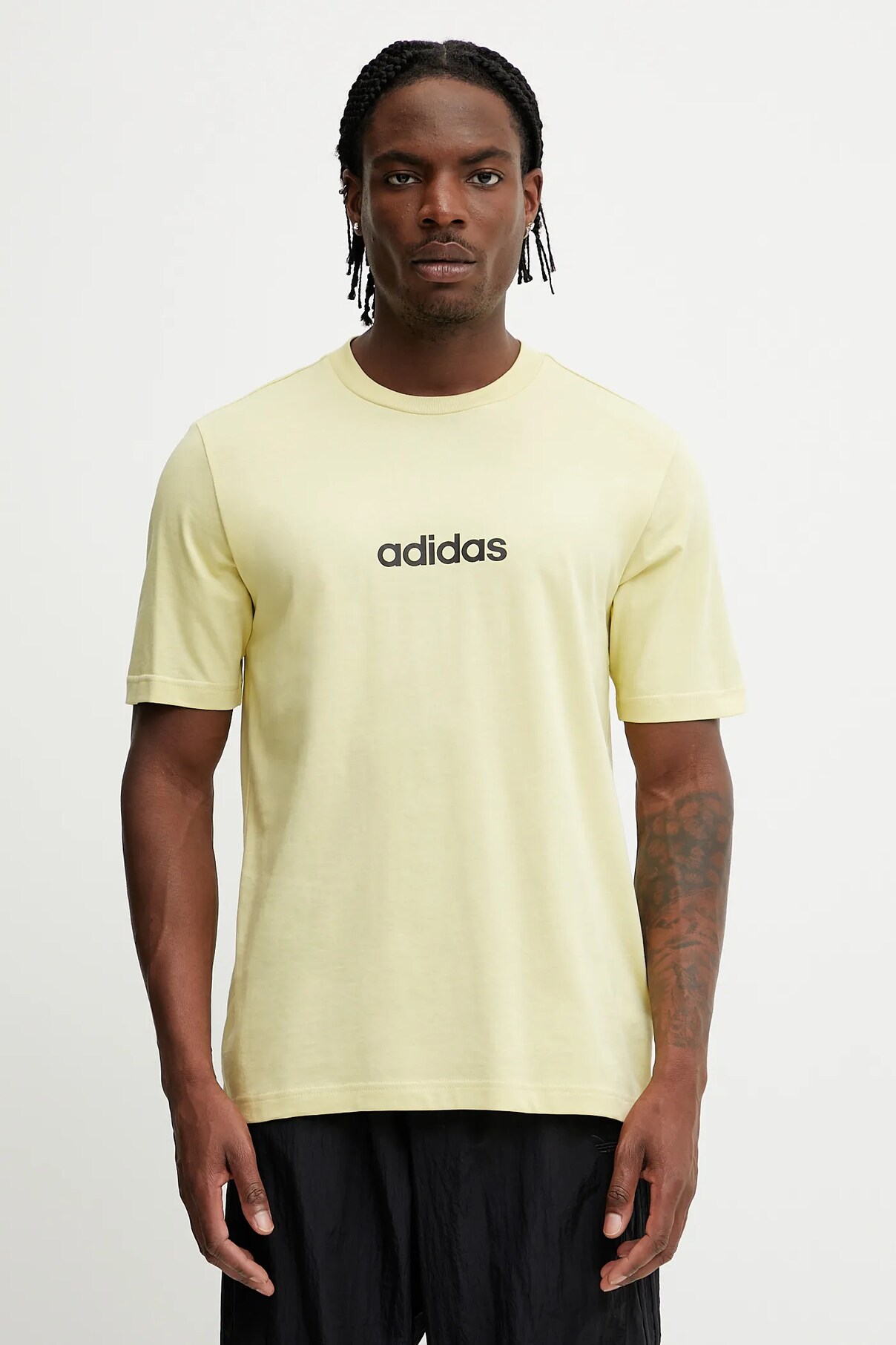 Футболка Essentials Linear из хлопка Adidas, желтый
Футболка Essentials Linear из хлопка Adidas, желтый