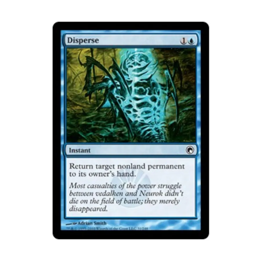 CCG Рассеять (С), MTG - Scars of Mirrodin
CCG Рассеять (С), MTG - Scars of Mirrodin