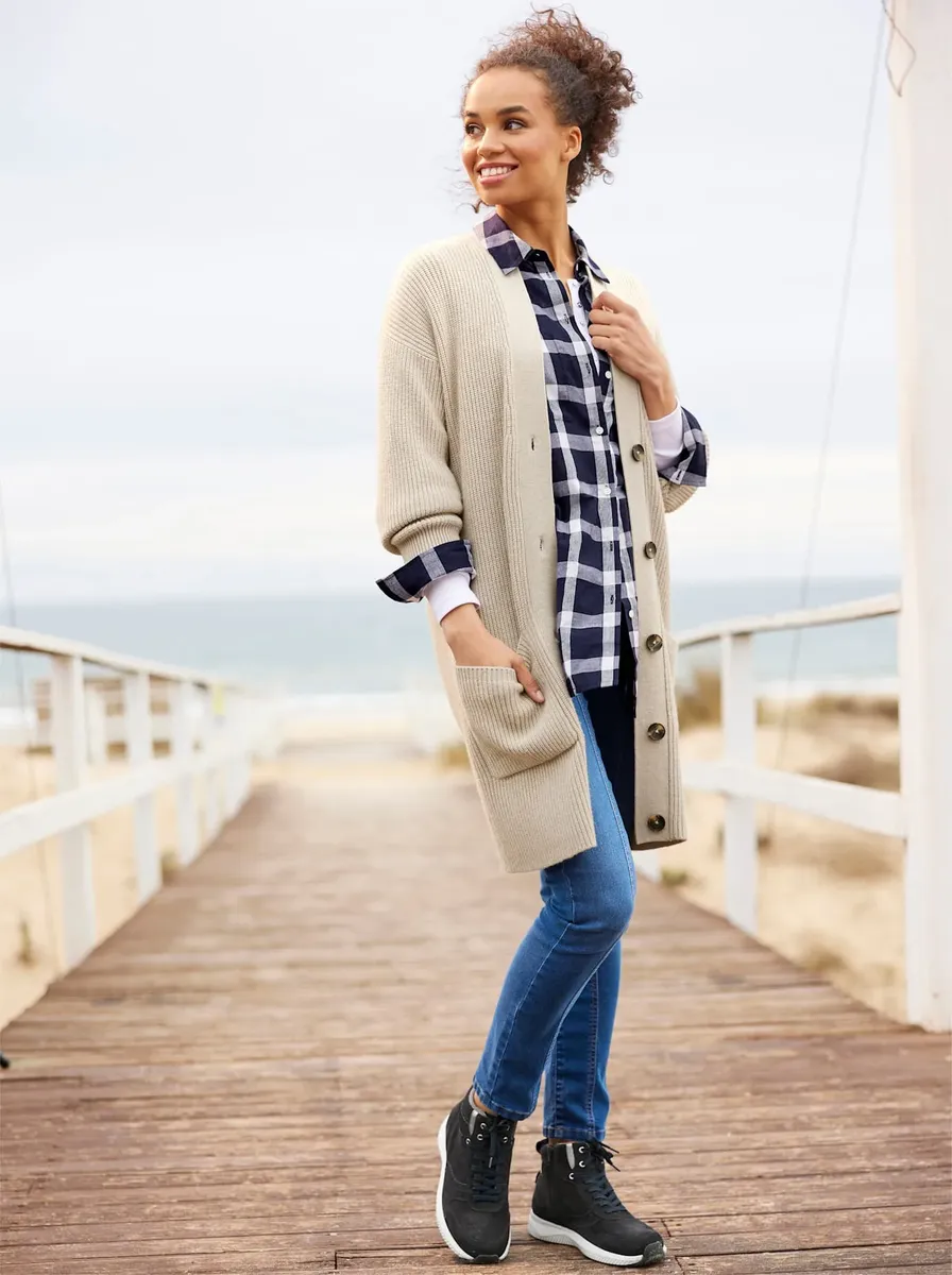 Heine кардиган, цвет Sand-Meliert 
Heine кардиган, цвет Sand-Meliert