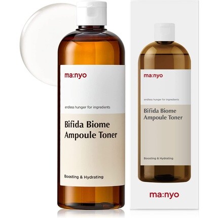 Bifida Biome Ampoule Toner Увлажняющий тоник для лица 13,5 жидких унций 400 мл, Ma:Nyo
Bifida Biome Ampoule Toner Увлажняющий тоник для лица 13,5 жидких унций 400 мл, Ma:Nyo