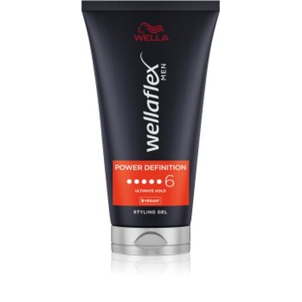Гель для укладки волос Flex Men Power Definition - 150 мл Wella 
Гель для укладки волос Flex Men Power Definition - 150 мл Wella