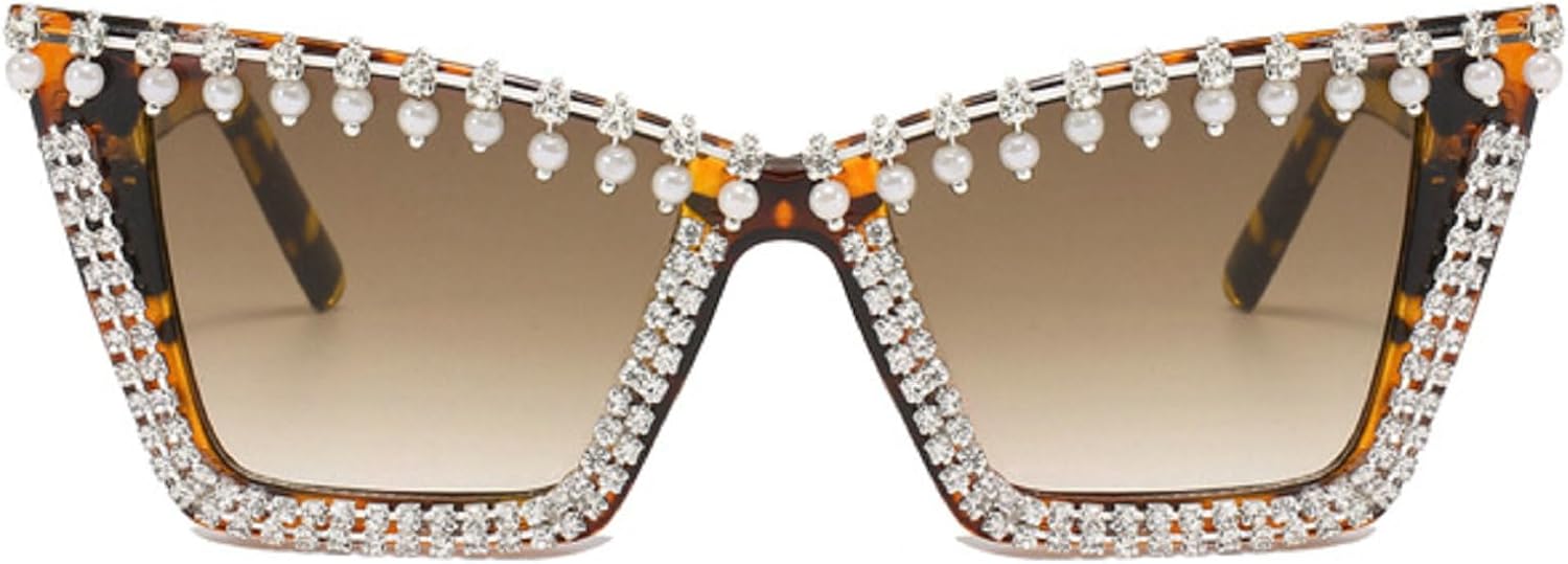 Модные солнцезащитные очки «кошачий глаз» с бриллиантами для женщин, блестящие солнцезащитные очки для костюмированных вечеринок со стразами, женские солнцезащитные очки с жемчугом, размер N45 mincl, Leopard
Модные солнцезащитные очки «кошачий глаз» с бриллиантами для женщин, блестящие солнцезащитные очки для костюмированных вечеринок со стразами, женские солнцезащитные очки с жемчугом, размер N45 mincl, Leopard