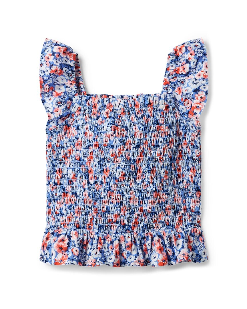 Топ со сборками Janie and Jack с цветочным принтом, мультиколор
Топ со сборками Janie and Jack с цветочным принтом, мультиколор