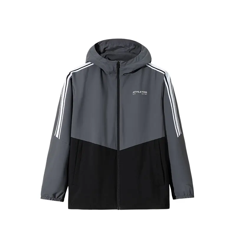 ANTA Тренировочная куртка мужская серая с черным, Men's Gray/Basic Black
ANTA Тренировочная куртка мужская серая с черным, Men's Gray/Basic Black