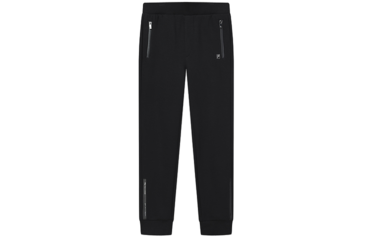 FILA Вязаные спортивные штаны мужские Jet Black с умеренной манжетой
FILA Вязаные спортивные штаны мужские Jet Black с умеренной манжетой