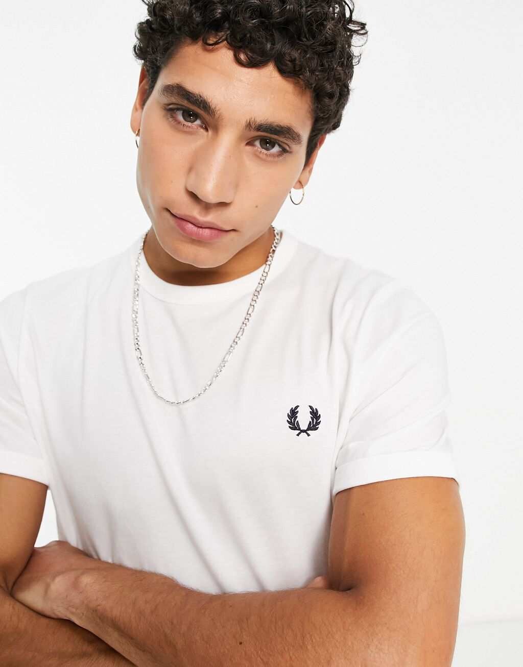 Белая футболка с надписью Fred Perry, Белый, Белая футболка с надписью Fred Perry
Белая футболка с надписью Fred Perry, Белый, Белая футболка с надписью Fred Perry