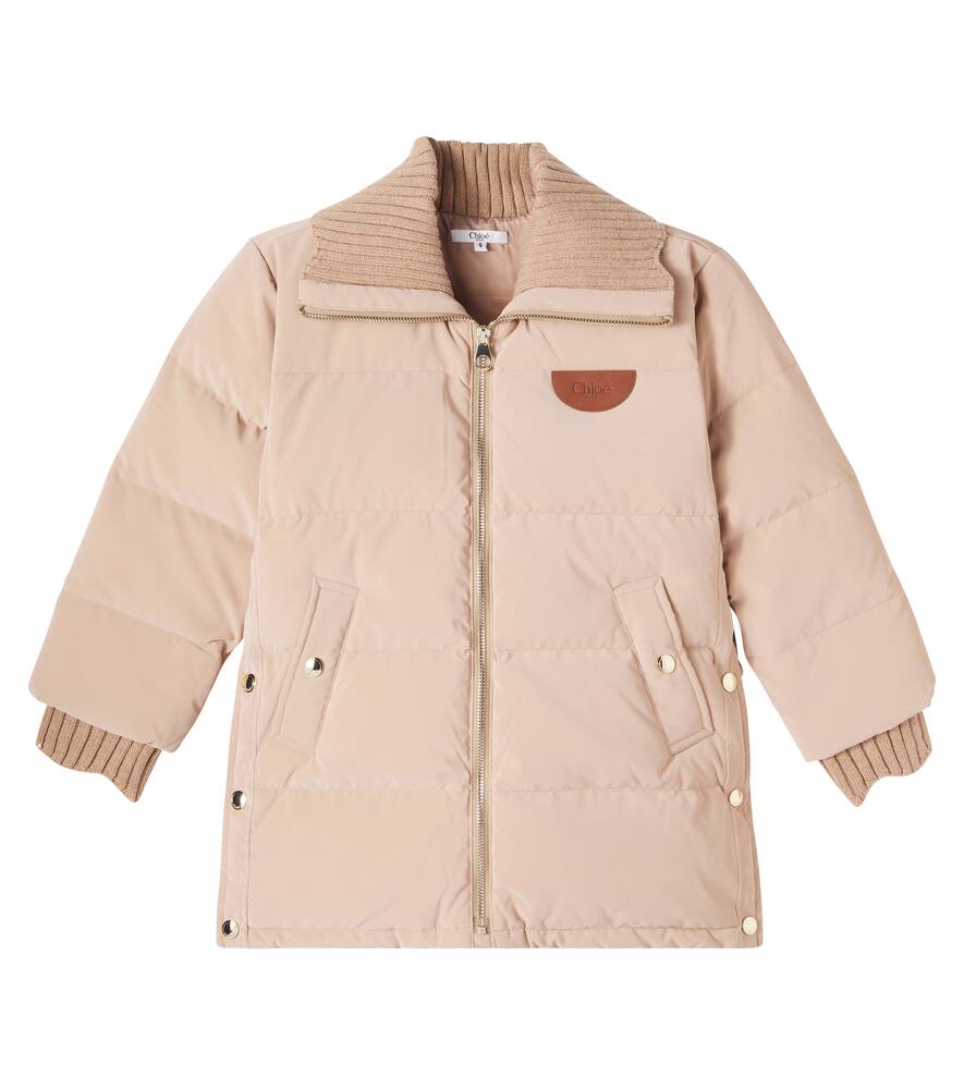 Пуховик с логотипом Chloé Kids, Petit Beurre
Пуховик с логотипом Chloé Kids, Petit Beurre