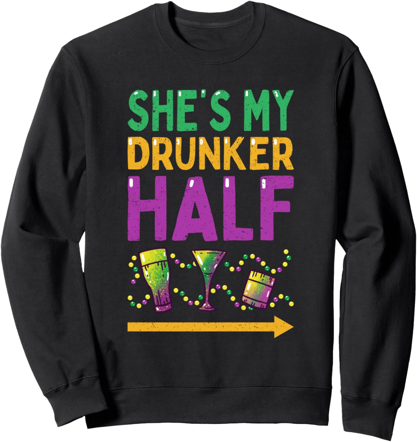 Она моя пьяница. Полупарная толстовка для парня на Марди Гра Funny Mardi Gras Day Costume Gifts Store, черный
Она моя пьяница. Полупарная толстовка для парня на Марди Гра Funny Mardi Gras Day Costume Gifts Store, черный