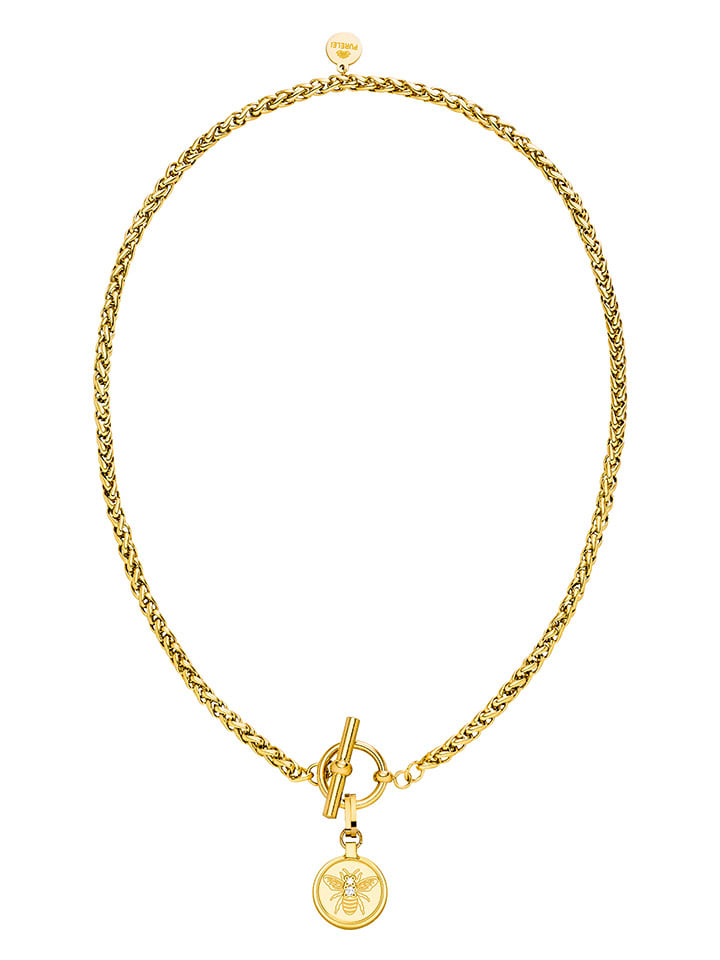 Позолоченное колье «Леле» с декоративным элементом PURELEI
Позолоченное колье «Леле» с декоративным элементом PURELEI