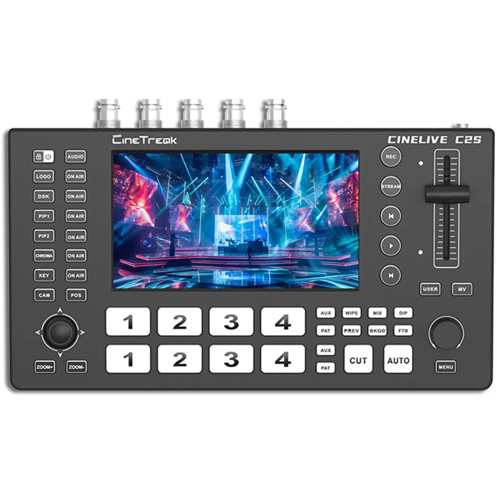 Видеомикшер CineTreak Cinelive C2S
Видеомикшер CineTreak Cinelive C2S
