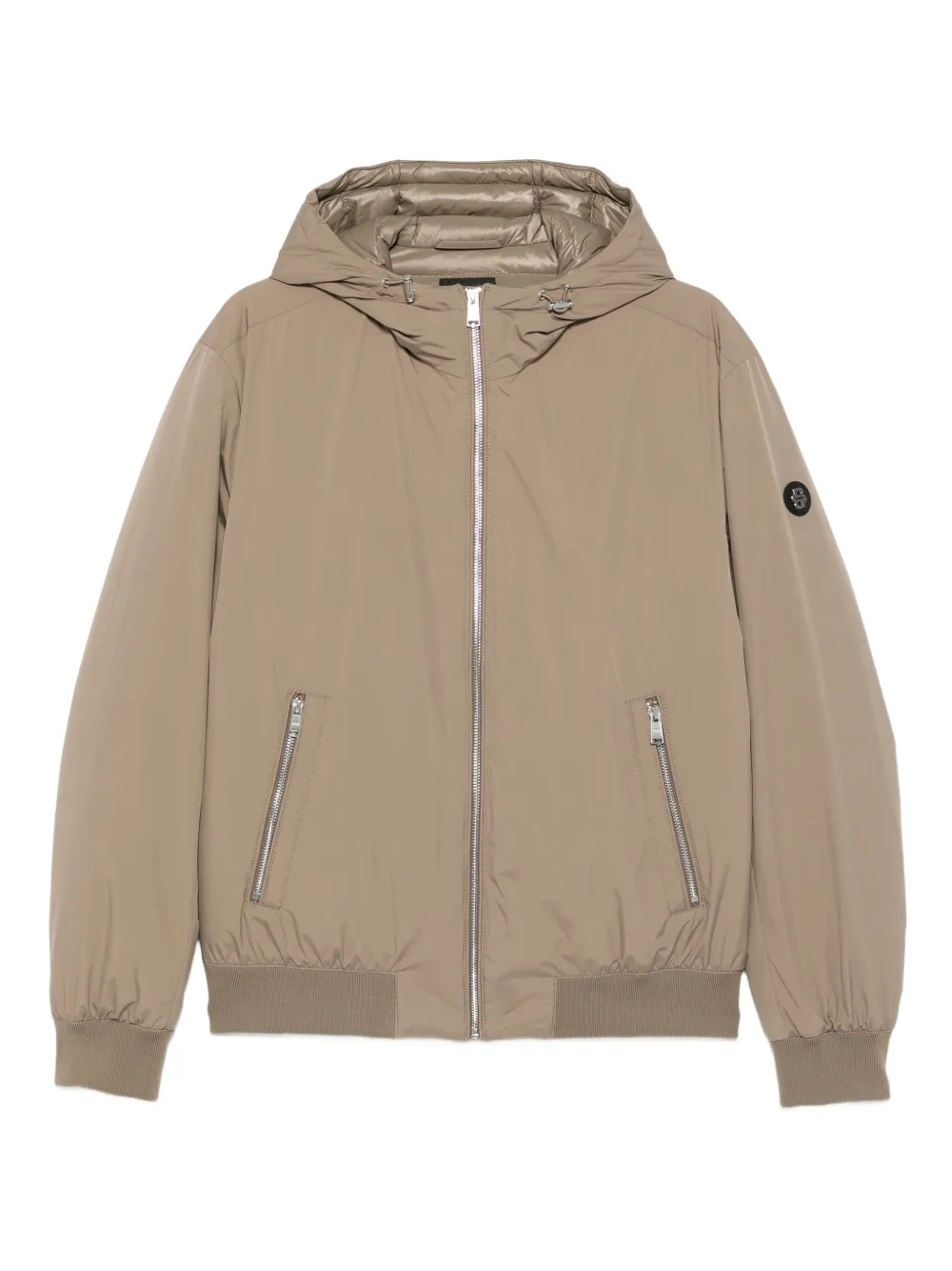 Куртка с капюшоном и застежкой-молнией спереди BOSS, нейтральный
Куртка с капюшоном и застежкой-молнией спереди BOSS, нейтральный