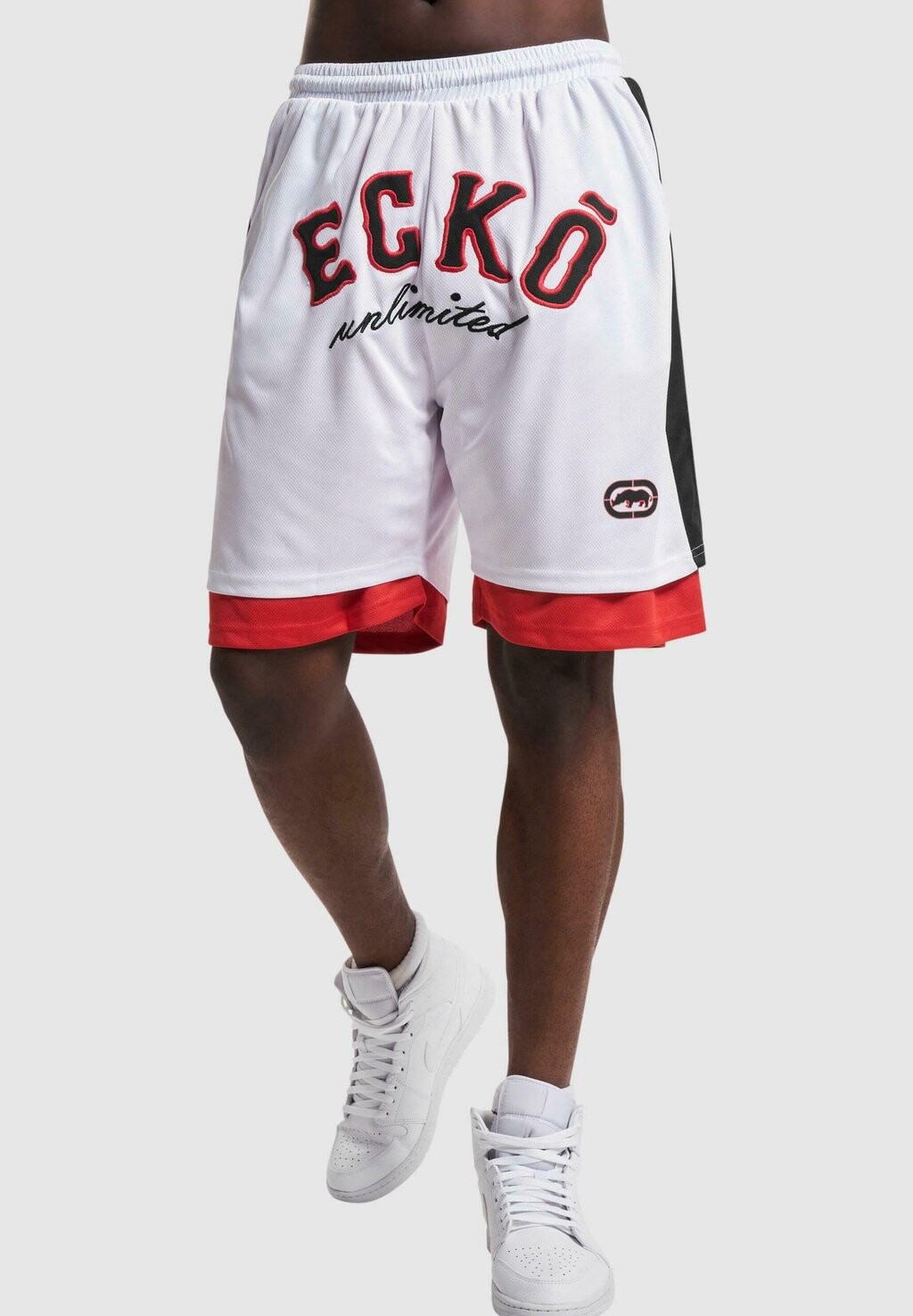 Спортивные брюки Bball ecko unltd., цвет white red 
Спортивные брюки Bball ecko unltd., цвет white red