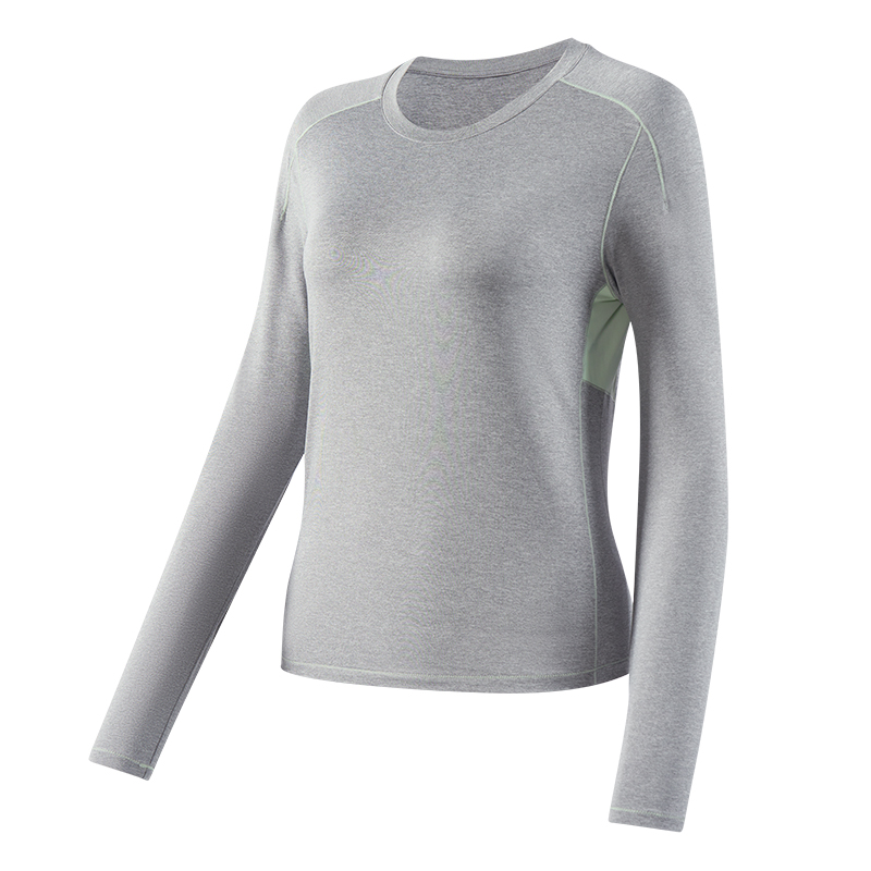 Футболка для йоги женская с круглым вырезом 361°, светло-серый
Футболка для йоги женская с круглым вырезом 361°, светло-серый