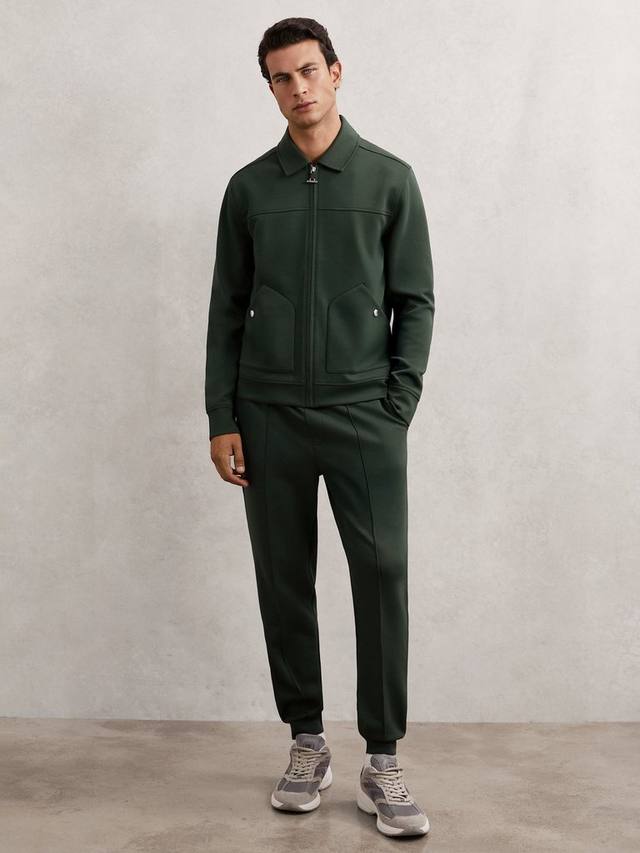 Newland полу-зип худи Reiss, Dark Sage Green
Newland полу-зип худи Reiss, Dark Sage Green