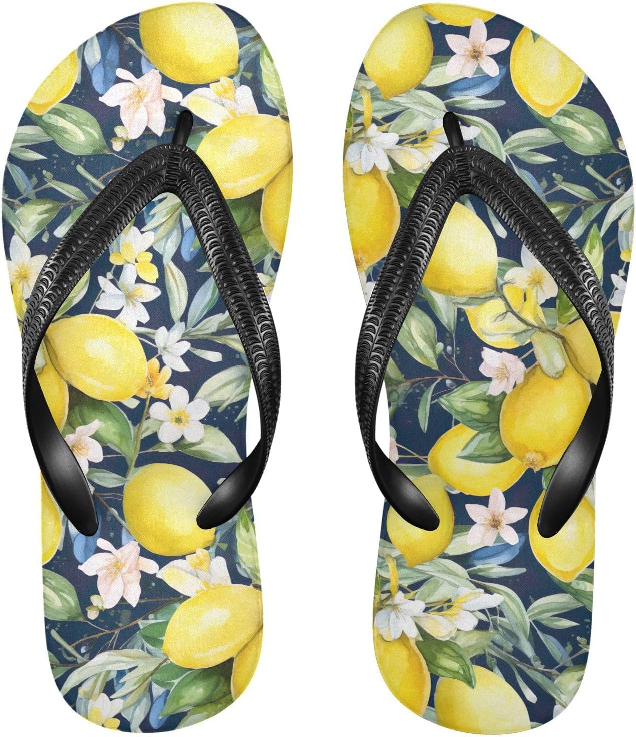Женские и мужские шлепанцы SPRIPORT с акварельными лимонами и зелеными листьями, удобные повседневные сандалии с мягкой подошвой, нескользящей резиновой подошвой для пляжа и летних прогулок
Женские и мужские шлепанцы SPRIPORT с акварельными лимонами и зелеными листьями, удобные повседневные сандалии с мягкой подошвой, нескользящей резиновой подошвой для пляжа и летних прогулок