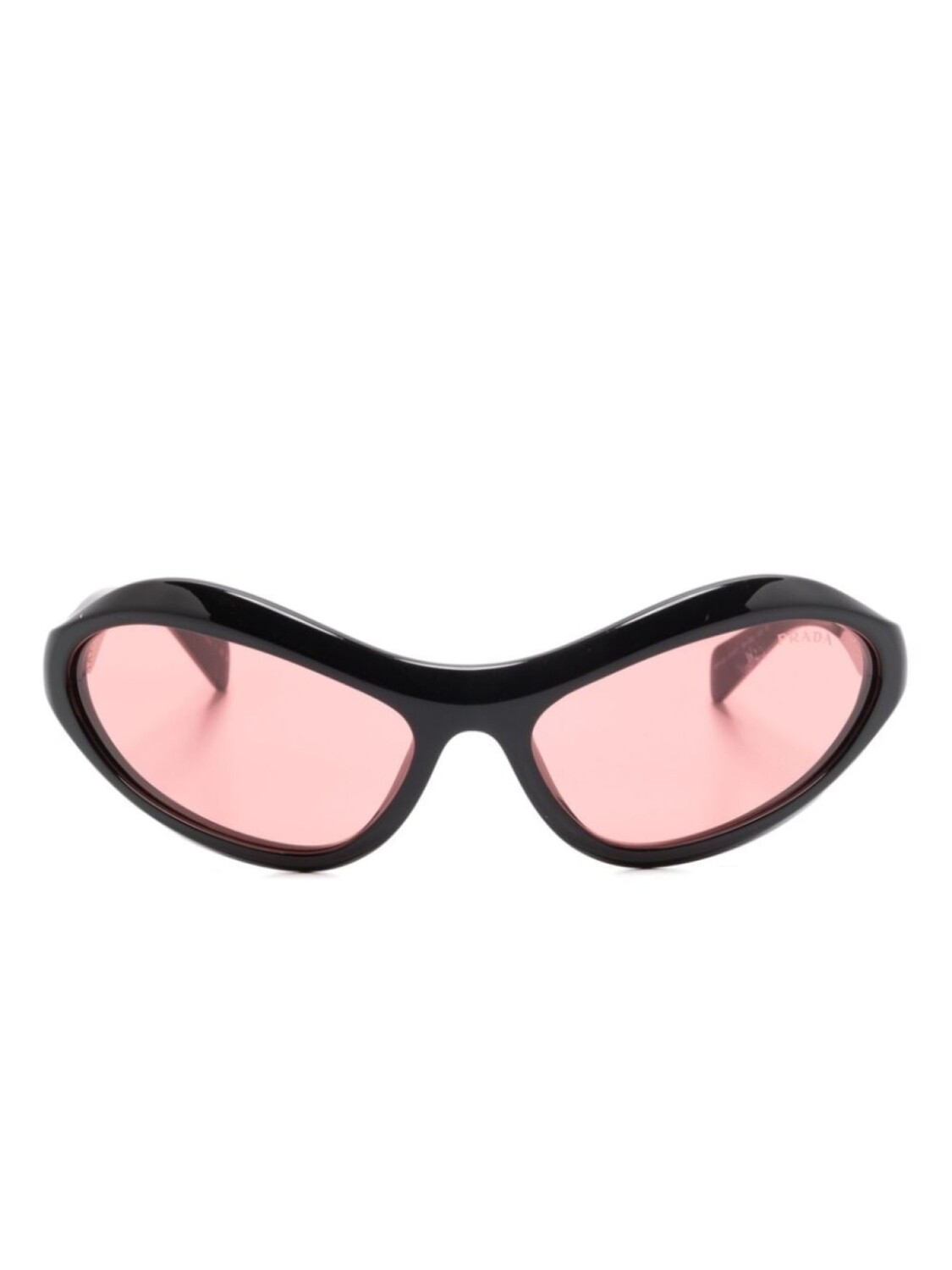 Prada Eyewear солнцезащитные очки-маска, черный
Prada Eyewear солнцезащитные очки-маска, черный