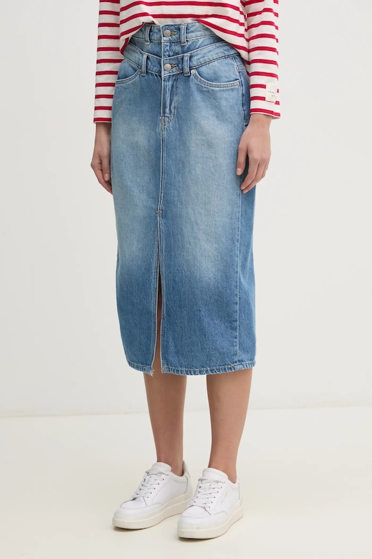 Джинсовая юбка миди MIDI SKIRT HW DOUBLE Pepe Jeans, синий
Джинсовая юбка миди MIDI SKIRT HW DOUBLE Pepe Jeans, синий