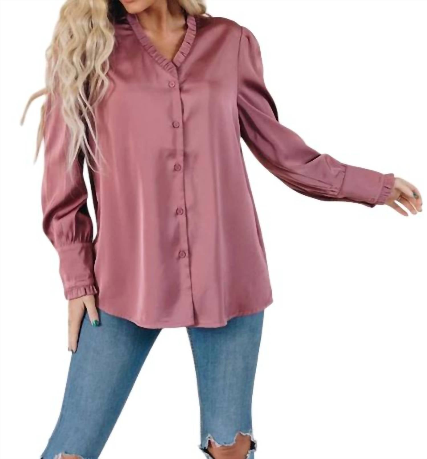 Куда мы идем Французская блузка с оборками на рукавах в лиловом цвете Stay Warm In Style
Куда мы идем Французская блузка с оборками на рукавах в лиловом цвете Stay Warm In Style