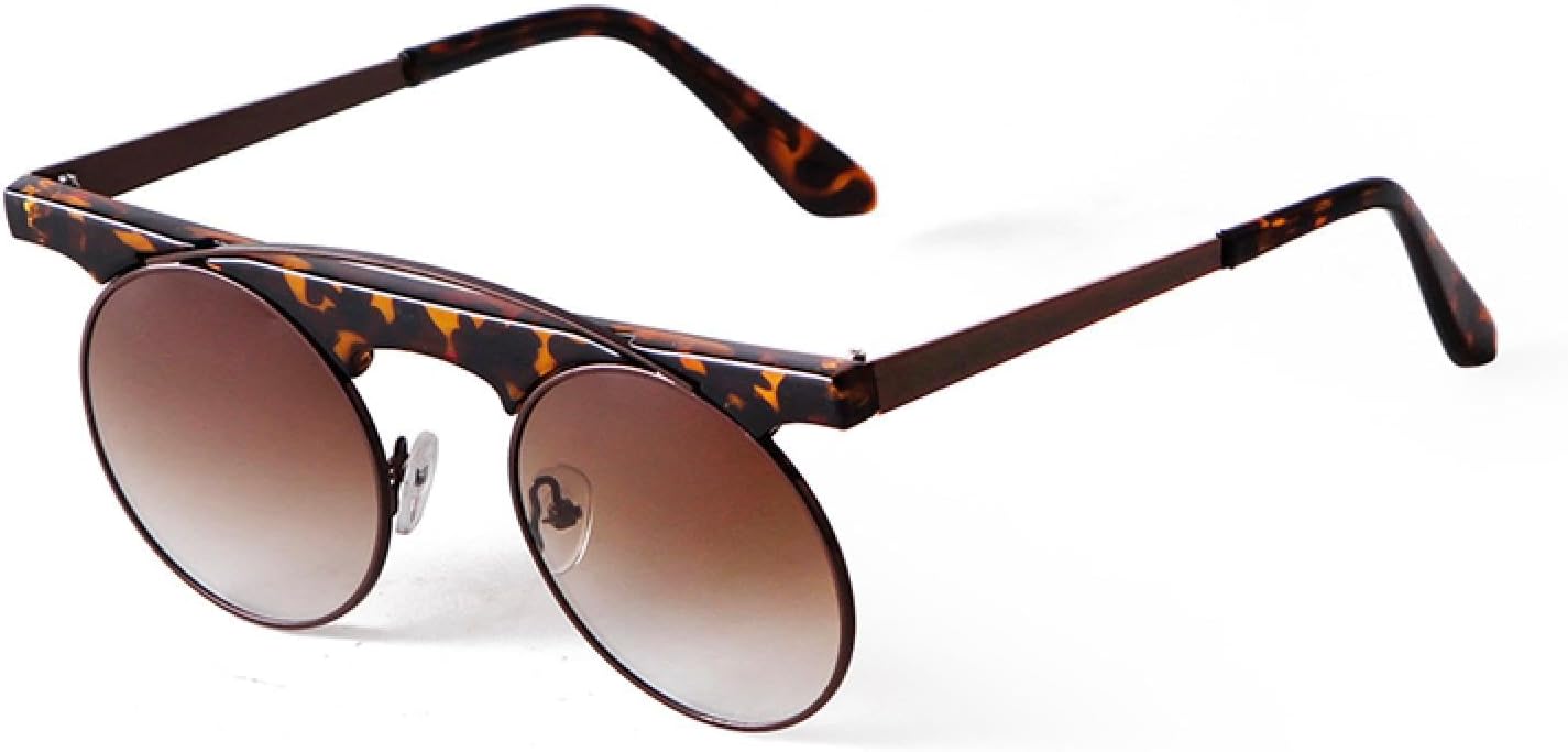 Ретро-солнцезащитные очки в маленькой круглой оправе для женщин, модные, забавные, в стиле хип-хоп, коричневые, с зеркальными линзами, цельнометаллические WNCKSQ, C2 Flower
Ретро-солнцезащитные очки в маленькой круглой оправе для женщин, модные, забавные, в стиле хип-хоп, коричневые, с зеркальными линзами, цельнометаллические WNCKSQ, C2 Flower