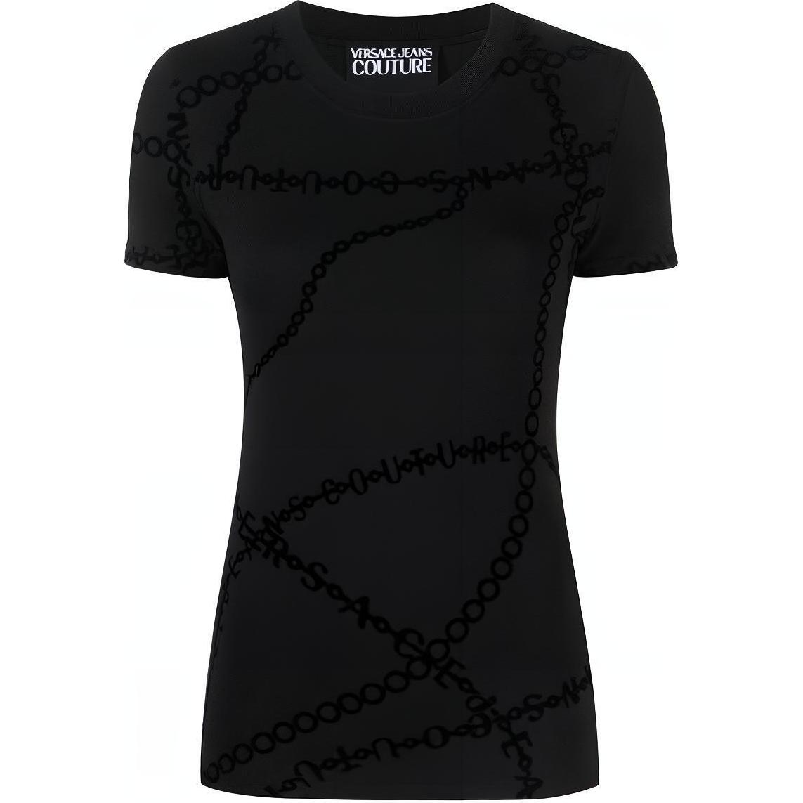 Футболка с принтом и круглым вырезом VERSACE JEANS COUTURE, черный
Футболка с принтом и круглым вырезом VERSACE JEANS COUTURE, черный