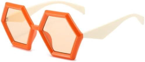 Винтажные солнцезащитные очки с ромбовидным шестиугольным оправой для женщин и мужчин, а также солнцезащитные очки Polygon Shades с защитой от ультрафиолета UV400 MTZJH, Orange Champagne
Винтажные солнцезащитные очки с ромбовидным шестиугольным оправой для женщин и мужчин, а также солнцезащитные очки Polygon Shades с защитой от ультрафиолета UV400 MTZJH, Orange Champagne