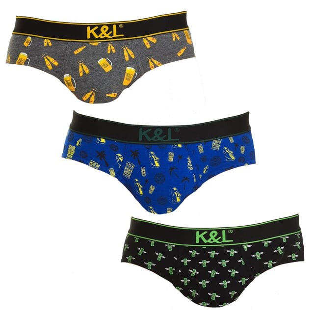 Набор из 3 трусов из забавной дышащей ткани kl3011 для мужчин Kisses And Love, мультиколор
Набор из 3 трусов из забавной дышащей ткани kl3011 для мужчин Kisses And Love, мультиколор