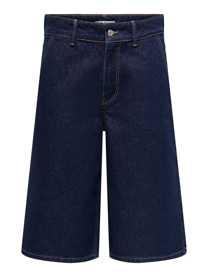 Джинсовые шорты ONLY, темно-синий деним
Джинсовые шорты ONLY, темно-синий деним