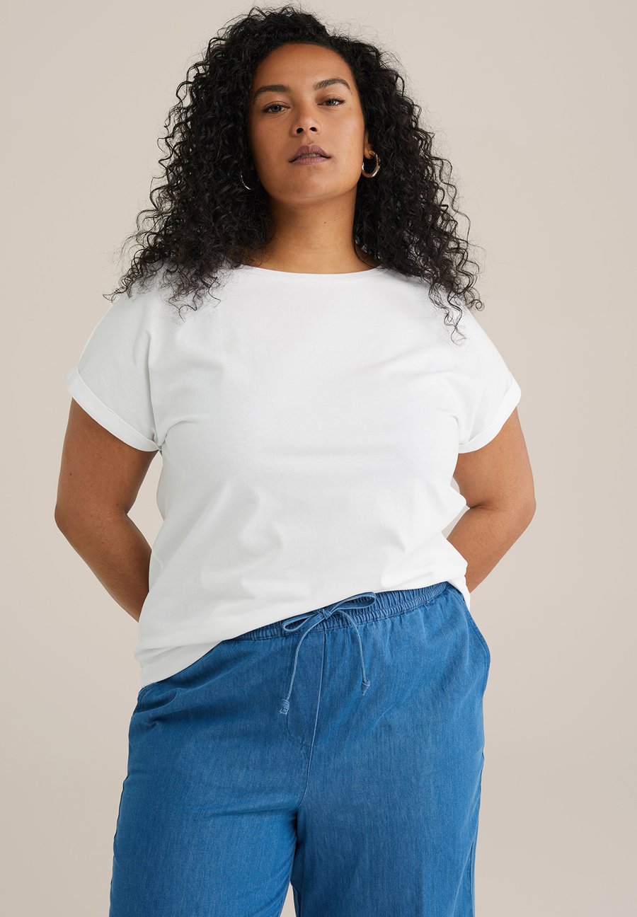 Футболка WE Fashion CURVE, Off White/Off-White
Футболка WE Fashion CURVE, Off White/Off-White