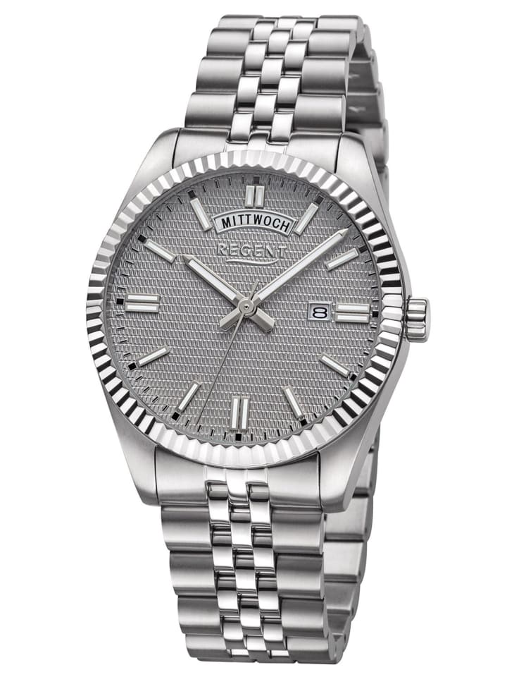 Regent Мужские часы сталь/антрацит
Regent Мужские часы сталь/антрацит
