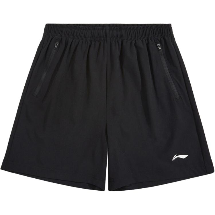 Лининг Бадминтон Серия Повседневные шорты Унисекс Черный 
Лининг Бадминтон Серия Повседневные шорты Унисекс Черный