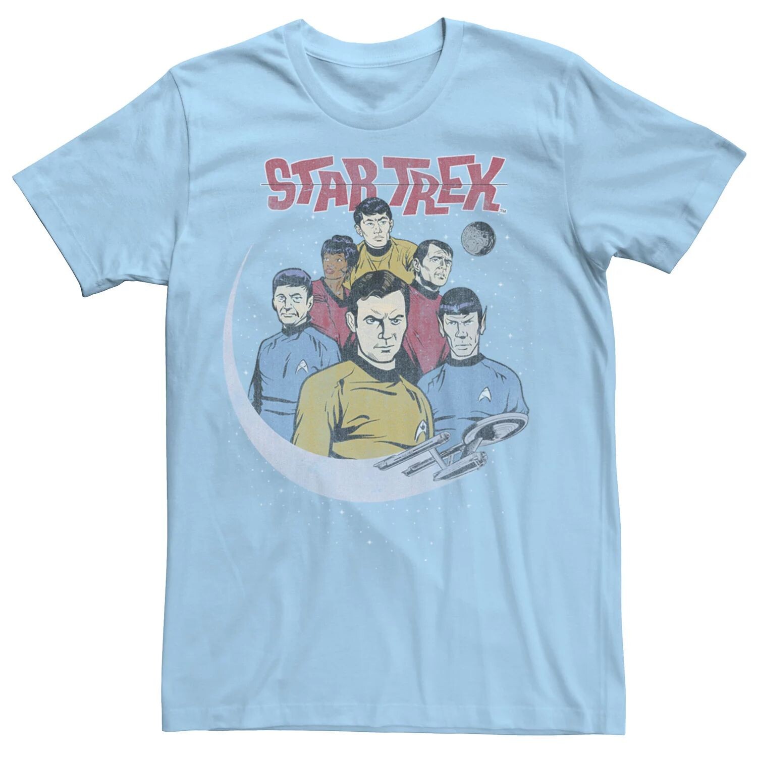 Мужская винтажная футболка с плакатом Star Trek The Original Series Group Shot Licensed Character
Мужская винтажная футболка с плакатом Star Trek The Original Series Group Shot Licensed Character