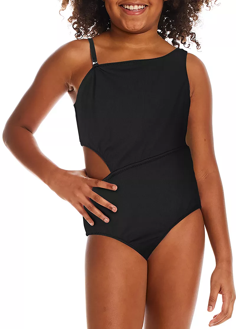 Разноцветный цельный купальник для девочек Andy & Evan, черный
Разноцветный цельный купальник для девочек Andy & Evan, черный