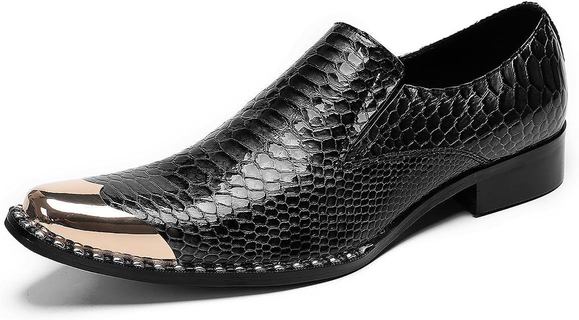 Мужские лоферы Santimon с металлическим носком, из натуральной кожи, мокасины, модные повседневные удобные классические туфли, черный
Мужские лоферы Santimon с металлическим носком, из натуральной кожи, мокасины, модные повседневные удобные классические туфли, черный