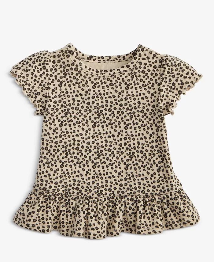 Детская футболка с коротким рукавом и леопардовым принтом Mix and Match First Impressions, загар/бежевый
Детская футболка с коротким рукавом и леопардовым принтом Mix and Match First Impressions, загар/бежевый