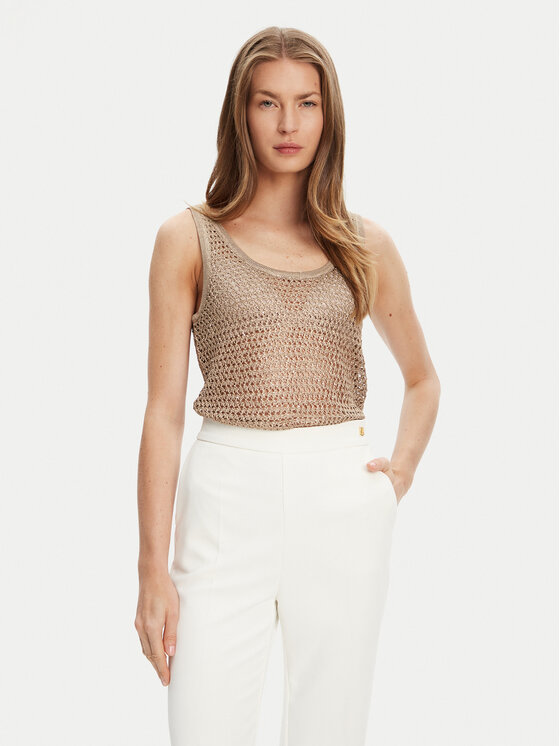 Топ regular fit W5YR29 Z37G0 Guess, бежевый
Топ regular fit W5YR29 Z37G0 Guess, бежевый
