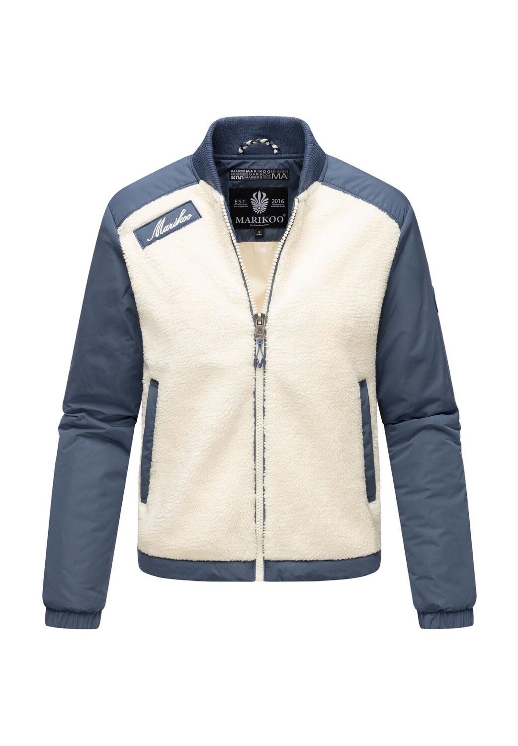 Студенческая куртка Sayoo MARIKOO, цвет Offwhite Dusty Blue, Белый, Студенческая куртка Sayoo MARIKOO, цвет Offwhite Dusty Blue 
Студенческая куртка Sayoo MARIKOO, цвет Offwhite Dusty Blue, Белый, Студенческая куртка Sayoo MARIKOO, цвет Offwhite Dusty Blue