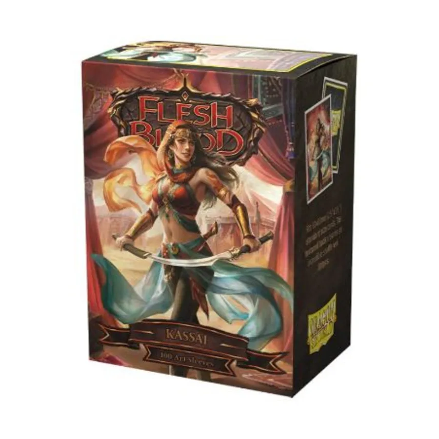 Стандартные рукава с матовым рисунком — Плоть и кровь — Кассай (100), Dragon Shield - Card Sleeves - Standard Art
Стандартные рукава с матовым рисунком — Плоть и кровь — Кассай (100), Dragon Shield - Card Sleeves - Standard Art