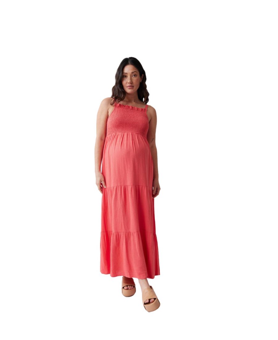 Длинное платье для беременных с присборенным лифом Ingrid + Isabel, Rose
Длинное платье для беременных с присборенным лифом Ingrid + Isabel, Rose