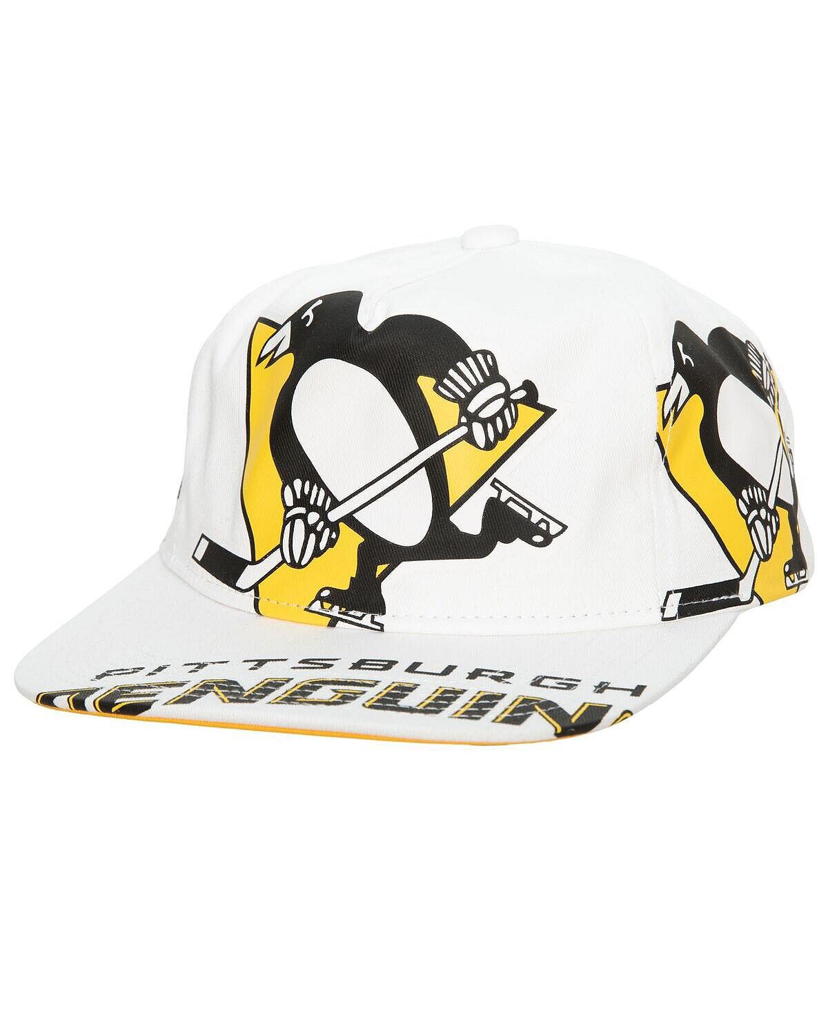 Мужская белая кепка Pittsburgh Penguins In Your Face Snapback Deadstock Mitchell & Ness 
Мужская белая кепка Pittsburgh Penguins In Your Face Snapback Deadstock Mitchell & Ness