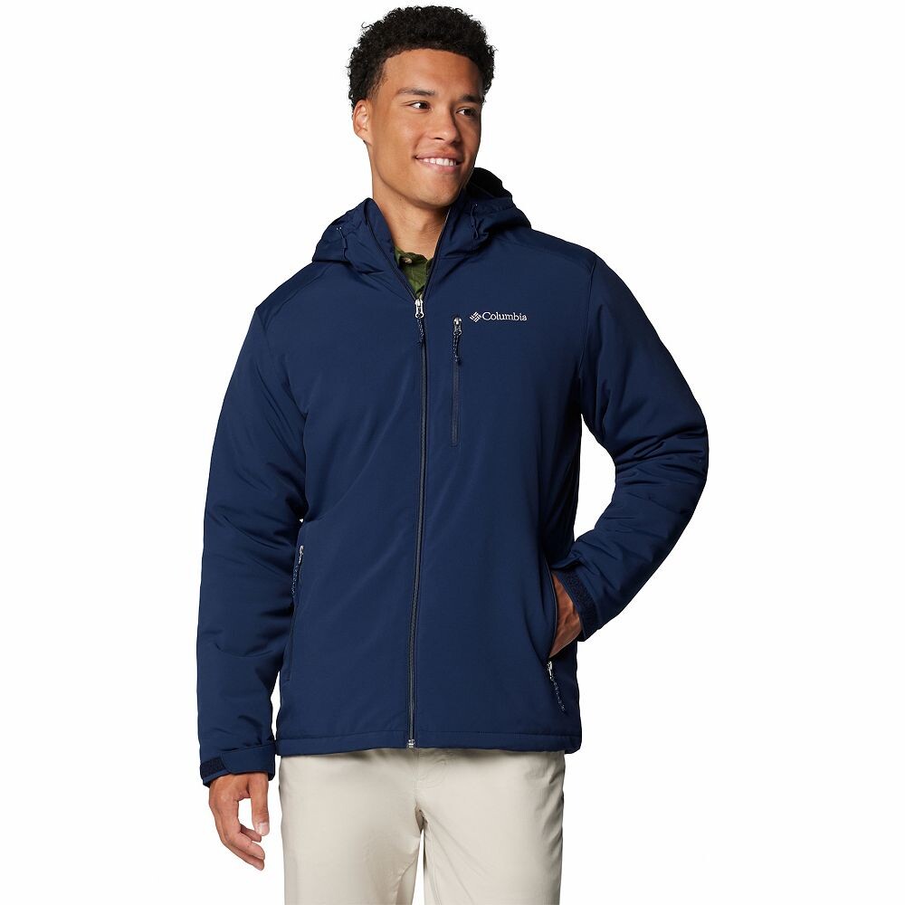 Мужская куртка Columbia Gate Racer II средней плотности с капюшоном Soft Shell, цвет Collegiate Navy
Мужская куртка Columbia Gate Racer II средней плотности с капюшоном Soft Shell, цвет Collegiate Navy