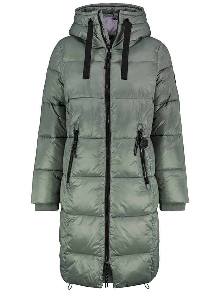 Стеганое пальто Sublevel, зеленый 
Стеганое пальто Sublevel, зеленый