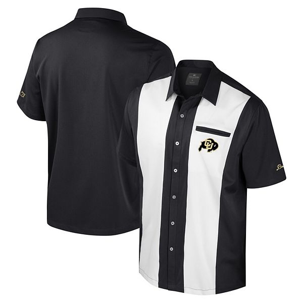 Мужская черная рубашка Colorado Buffaloes Strike Bowling Colosseum
Мужская черная рубашка Colorado Buffaloes Strike Bowling Colosseum